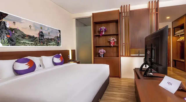 Executive- suite med altan FOX Harris Hotel & Conventions Banjarnegara