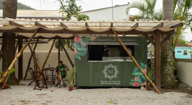 Nômades Vibe da Ilha - Adventure Hostels, Забронировать Хостел Отели Флорианополиса с парковкой, Парковка