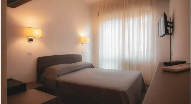 Двухместный номер Standard с балконом и с видом на море Hotel Caraibi - Breakfast Until 11-00 and Dinner-Mirabilandia Partner