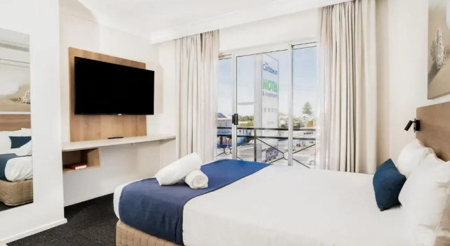Апартаменты с балконом Caribbean Motel