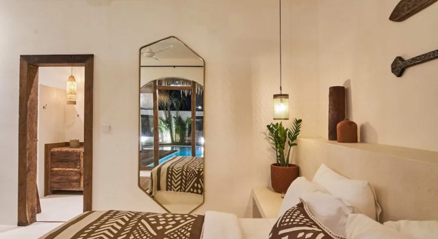 Stunning 4BR Villa With Rice Field View in Umalas, Rezervovat Vila Chaty v Bali, Chalupa