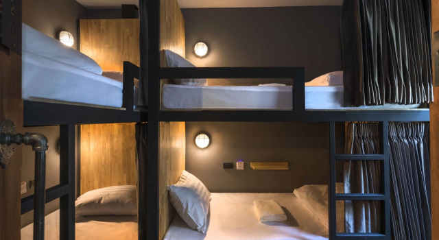 Кровать в общем номере (женский номер) Timber Hostel