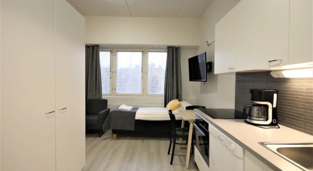 Студия Standard Forenom Aparthotel Kuopio