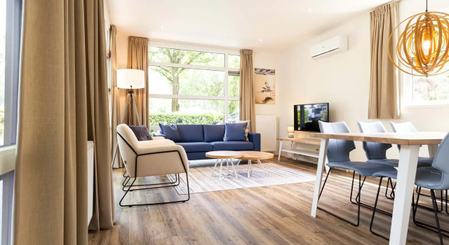 Luxury Chalet With Dishwasher, in a Holiday Park in the Middle of De Veluwe, Rezerwuj Chalet Domki letniskowe w Ede, Domek