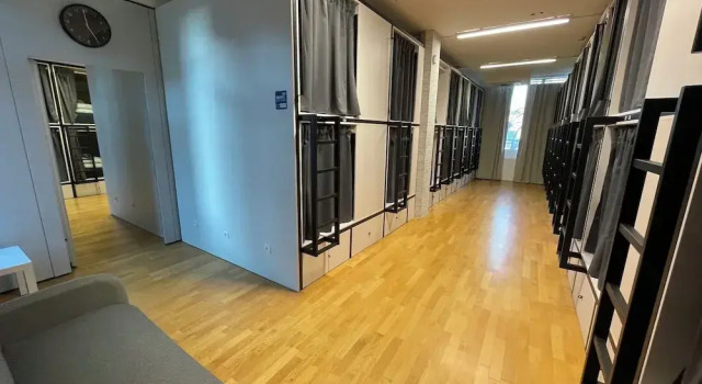 Кровать в общем номере Sleep&Go Hostel Ljubljana