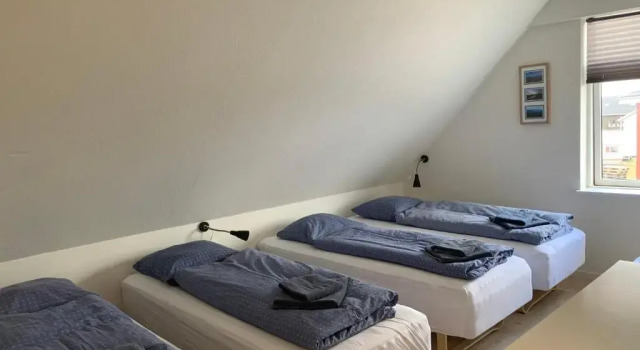 Standardní Čtyřlůžkový pokoj a výhledem na moře Pakhuset Anholt