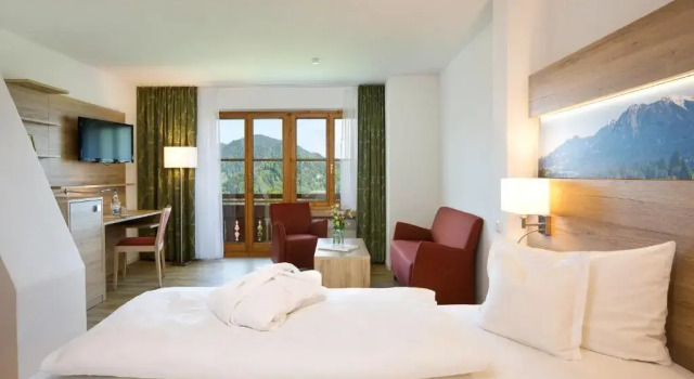 Двухместный номер Comfort с балконом и с видом на горы Ringhotel Nebelhornblick