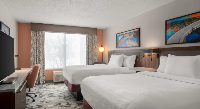 Четырёхместный номер Standard Hilton Garden Inn Indianapolis/Carmel