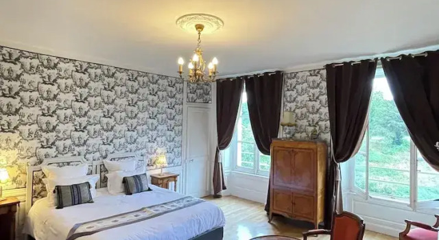 Двухместный номер Deluxe с видом на сад Castel Saint-Léonard
