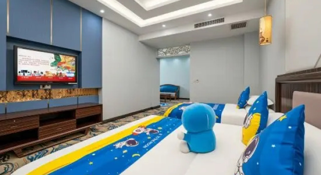 Люкс Deluxe Silk Road Light Hotel (Wuwei Pedestrian Street Railway Station)