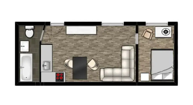 Апартаменты Superior Paulay Design Apartment