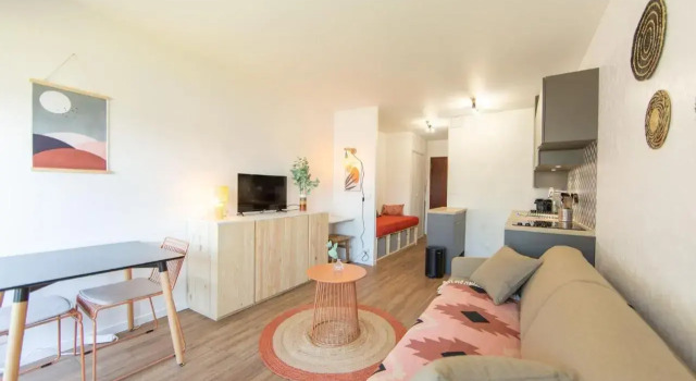 STUDIO DU PORT 30 à ANDERNOS - vue bassin