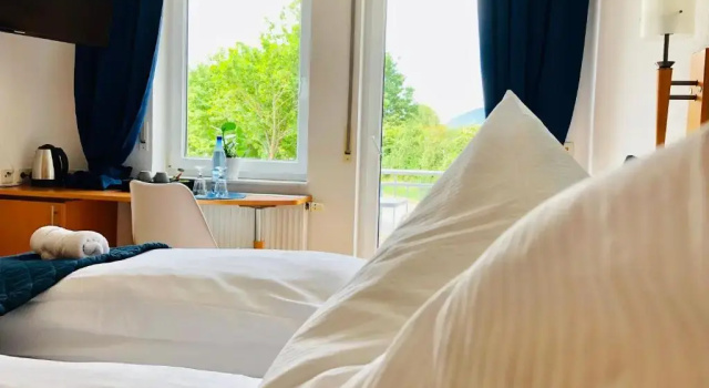 Двухместный номер Deluxe с балконом Am Landhaus - Gästezimmer