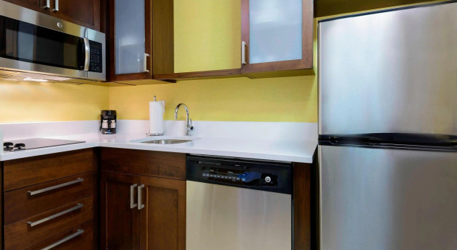 Двухместный люкс c 1 комнатой Residence Inn by Marriott Fort Myers at I-75 and Gulf Coast Town Center