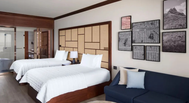 Двухместный семейный люкс рядом с пляжем Le Meridien Ile Maurice