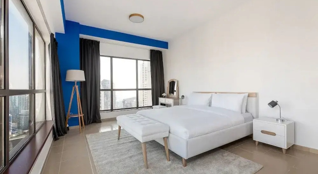 Panoramic Spacious City View 2BR Escape, Забронировать Апартаменты/квартира Апартаменты Эмирата Дубая, рядом с Dubai Marina Yacht Club, Апартаменты/квартира