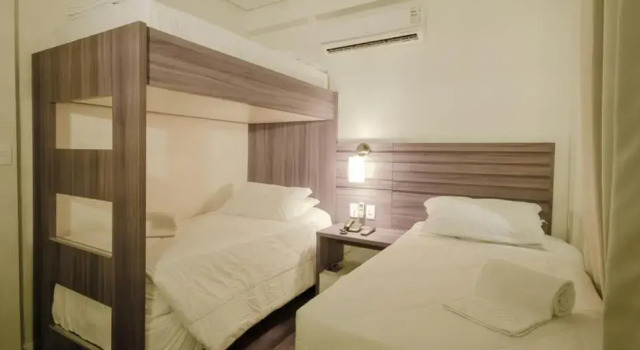 Трёхместный номер Standard Umbu Hotel Porto Alegre - Centro Histórico - Prox Aeroporto