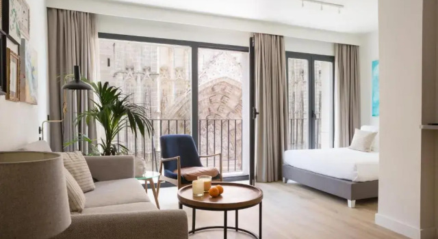Люкс Superior с 2 комнатами Puerta Catedral Suites
