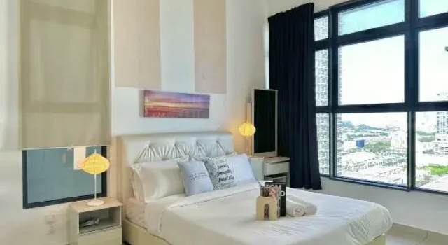 Семейный люкс c 1 комнатой Atlantis Residence Melaka by HK 2BR 8-10 PAX