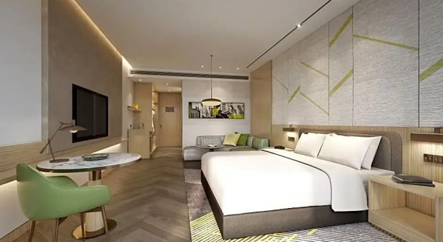 Двухместный номер Standard c 1 комнатой с видом на город Holiday Inn YONGKANG by IHG