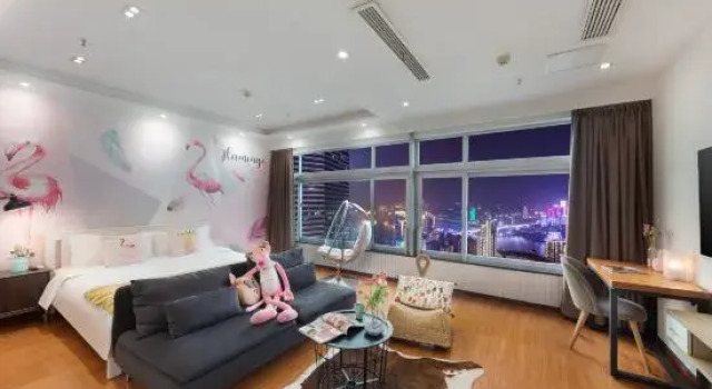 Люкс Comfort Chongqing Art Yunshang Hotel (Jiefangbei Hongyadong Shop)