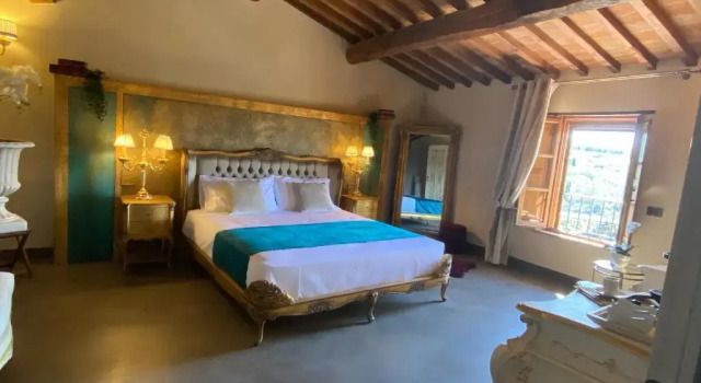Номер Deluxe Il Miraggio in Val dOrcia Relais & Spa