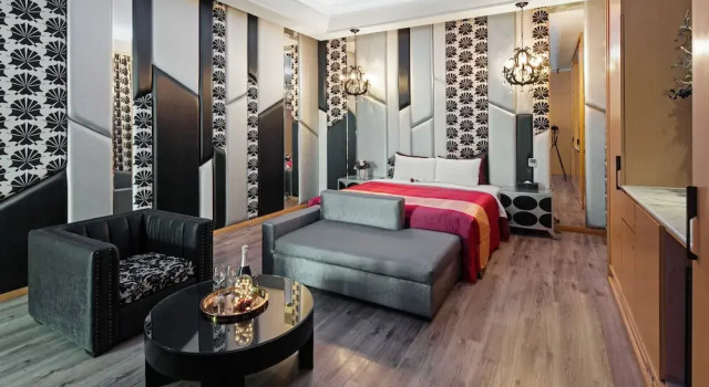 Двухместный номер Luxury с балконом Affair motel Co.Ltd