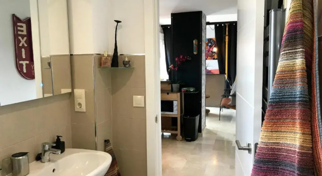 Студия Studio "MOSAICO" WITH POOL, FIBRE OPTIC 600mb, PARKING, AIR CONDITIONER INCLUDED