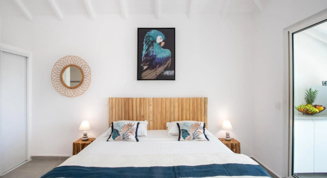 Beautiful suite S12 with pool and sea view, Book Hotel Cul de Sac Saint Martin