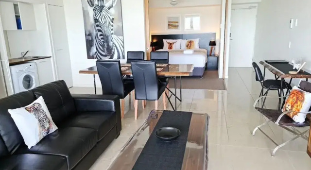 Апартаменты с 2 комнатами с балконом и oceanfront Oshen Holiday Apartments Yeppoon