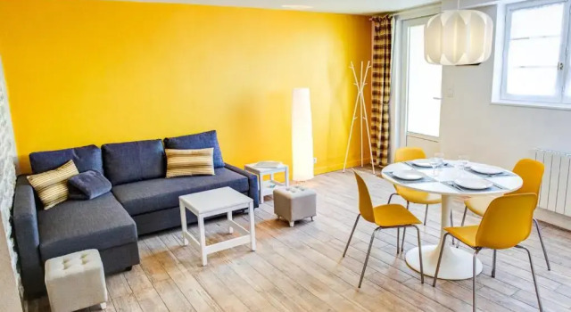 Апартаменты Charmant appartement pour un sejour authentique au coeur du Finistere