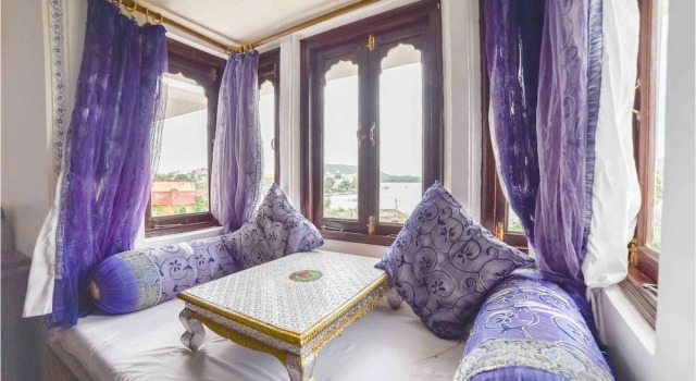 Двухместный номер Deluxe с видом на озеро Hotel Sargam Sadan