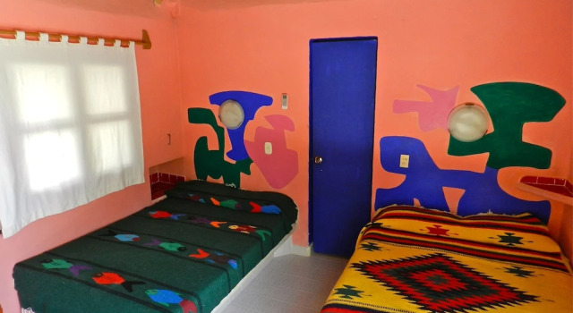 Четырёхместный номер Superior с балконом и с частичным видом на океан Acamaya Reef Cabanas - Caravan Park