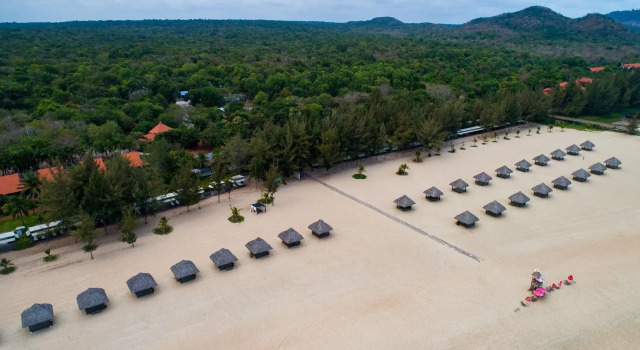 Номер Deluxe с видом на сад Seava Ho Tram Resort