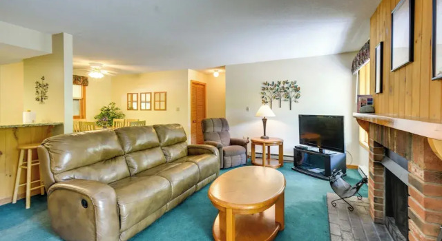 Апартаменты Well-appointed Lincoln Abode: Ski, Swim + Fish!