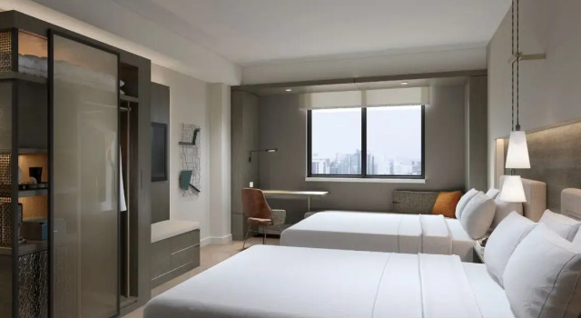 Четырёхместный номер Standard Washington Marriott Capitol Hill