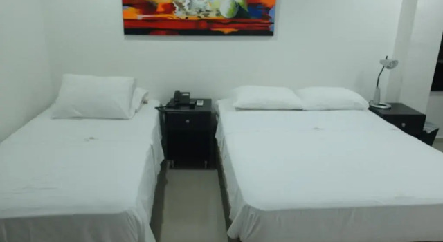 Двухместный номер Standard с балконом и с красивым видом из окна Colombia Real Hotel