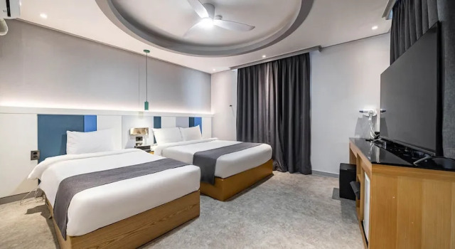 Двухместный семейный номер Standard с видом на океан Sokcho Ritz Hotel