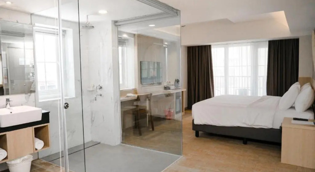 Номер Premier с красивым видом из окна Aveta Hotel Malioboro