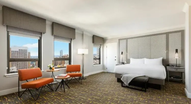 Двухместный полулюкс Skyline View Stanford Court San Francisco