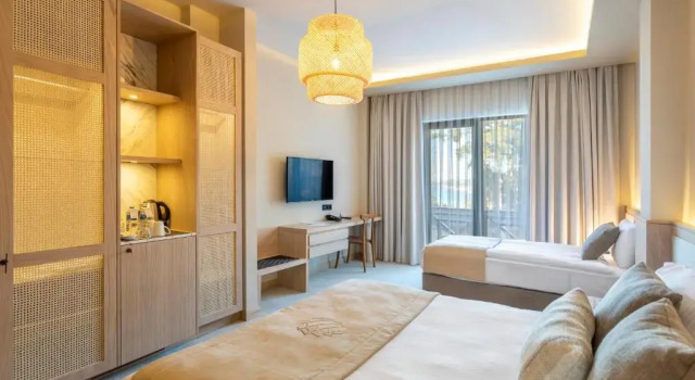 Трёхместный номер Deluxe с видом на море Hancioglu Orman Evleri & Hotel