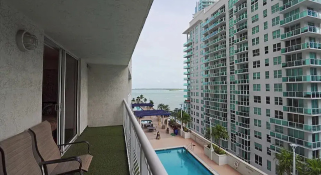 Апартаменты Stylish 1BR At Brickell Bay Club by Oneluxstay