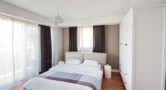 Апартаменты Deluxe с 2 комнатами с видом на море Elia Apartments