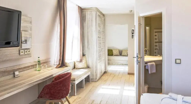 Двухместный номер Comfort с видом на море SEETELHOTEL Strandhotel Atlantic das Boutiquehotel am Meer