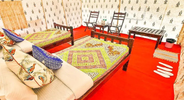 Pushkar Karni Camp, Забронировать Отель Отели штата Раджастхана 3 звезды, 3*