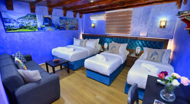 Четырёхместный семейный номер Standard Hotel Dar Annasr
