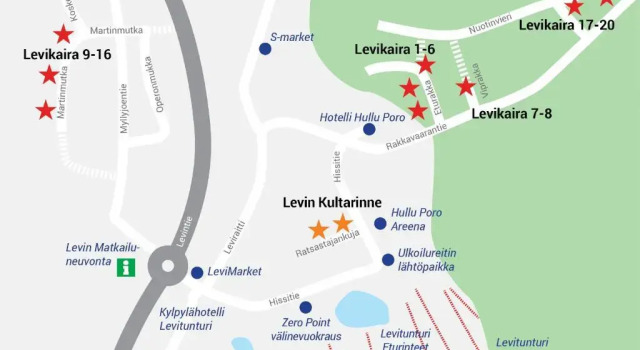 Апартаменты с 3 комнатами Levikaira Apartments - Log Cabins