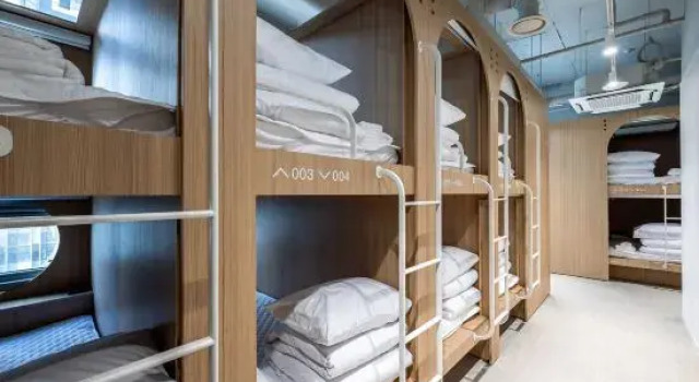 Женская капсула Haeundae Marine Capsule Hotel&Spa
