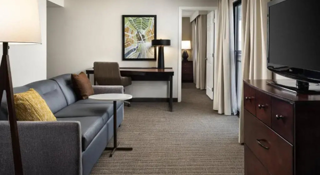Двухместный люкс c 1 комнатой Residence Inn by Marriott Seattle North-Lynnwood Everett