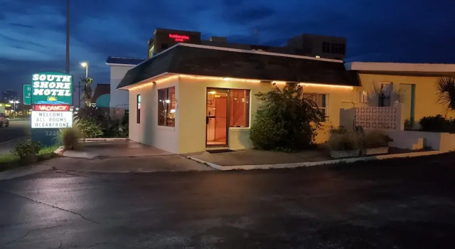 South Shore Motel, Забронировать Мотель Дейтона-Бич Daytona Beach Area, рядом с Пресвитерианская церковь Westminster By The Sea